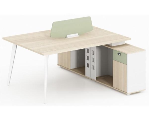 Gridlock Employee Workstation Office Set in Modern Design for Hospital Efficiency