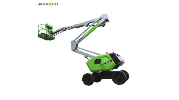 Horizontal Outreach 7.5m Articulating Boom Lift Platform Capacity Unrestricted 230kgs