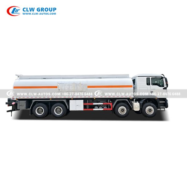 HOWO 8X4 30,000L Refueling Truck with Intelligent Dispenser and Dual-Way Metering System for Fuel Delivery