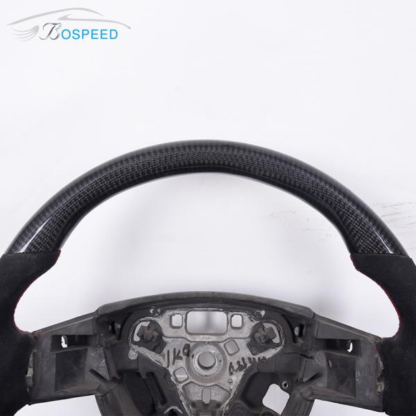 350mm Alcantara Ford Carbon Fiber Steering Wheel Black Racing OEM
