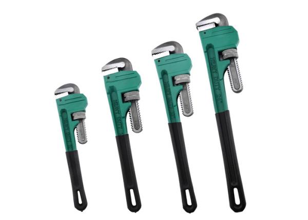 Heavy Duty Adjustable Pipe Wrench Spanner Steel Material Multipurpose