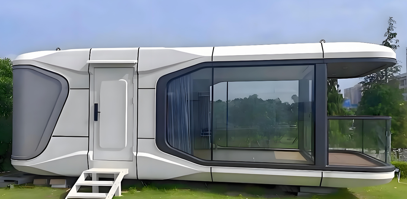 Best-Selling Modern Prefabricated Space Capsule House Modern Mobile Futuristic House