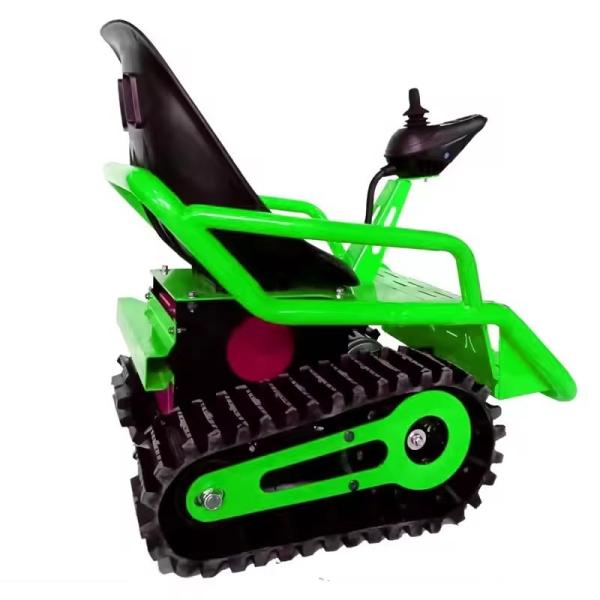 24V Voltage Children's Track Electric Beach Kart with Small Tank and Remote Control