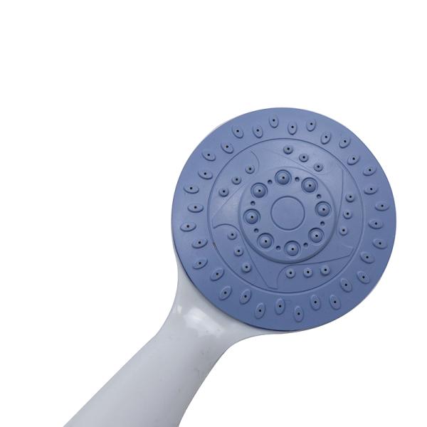 ABS Plastic Chrome Finish Single Function Portable Hand Held Shower Spray for Benefit
