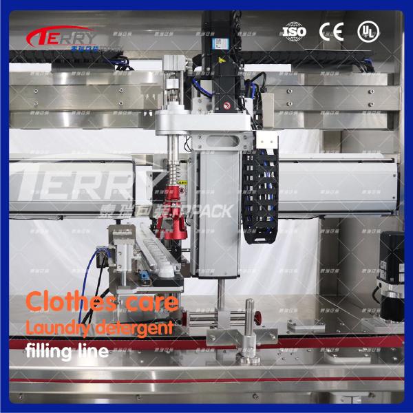 12 Heads Detergent Filling Machine for Floor Care Production 500-1000mL Different Material