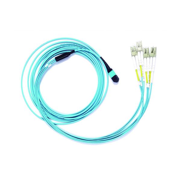 1m 2m 3m Length MTP Patch Cord 8 Core MPO To MPO Fiber Cable