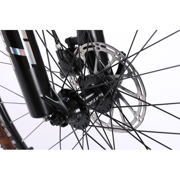 Aluminium Alloy Hollow Crankset Bicycle with SHIMANO Hydraulic Brake and Wire-controlled Air Lockable Fork