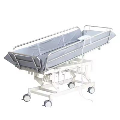 Customized Household Bathing Multifunctional Bathing Bed For Elderly Paralyzed Patients Electric Manual Lifting Bathing Bed