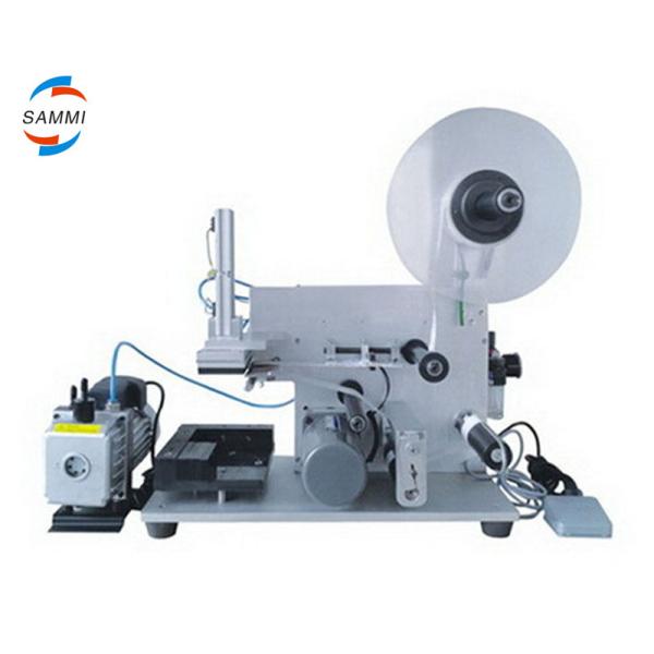 Semi-Automatic Flat Bottle Labeling Machine with 40-60pcs/min Speed and ±0.5mm Precision for High-Accuracy Labeling