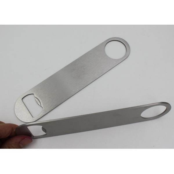 Personalized Flat Stainless Steel Bottle Opener with Engraved logo