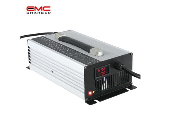12V 50A Aluminium Alloy with Fan lithium battery charger for E-forklift CE