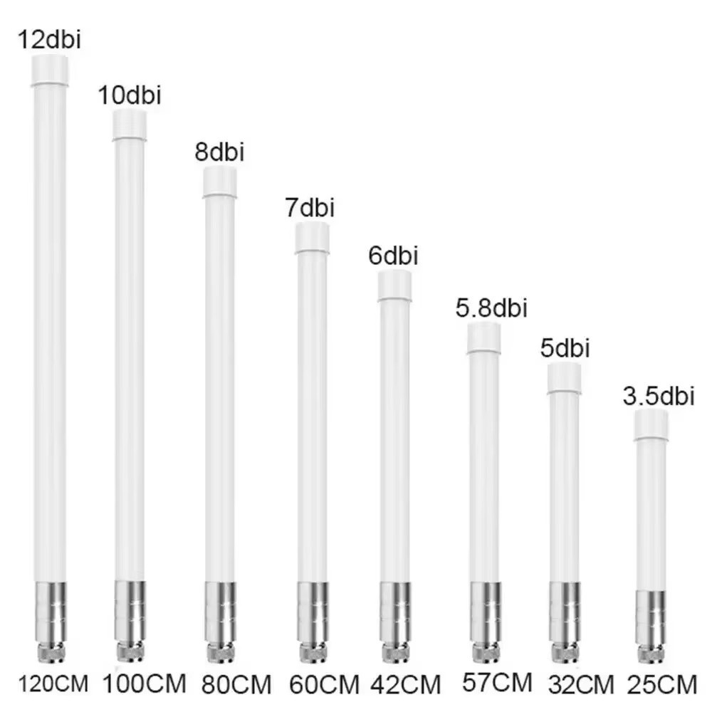 2G 3G 4G Communication Antenna IoT Outdoor Base Station Waterproof Omnidirectional FRP Antenna