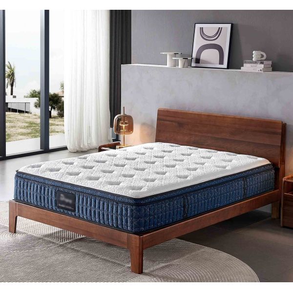 Ice Fabric Gel Memory Foam Mattress In A Box Cooling Sleep Experience Compressible VN1003 12 Inch