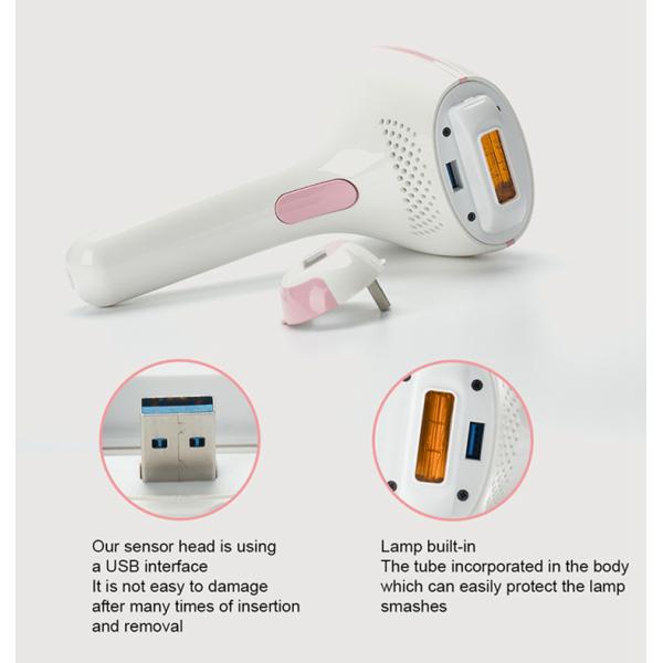 Rechargeable Wireless Professional Laser Hair Removal Machine 300000 Pulses For Adult