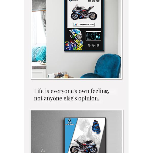 COATING Exclusive Modern Custom Sports Cars Wall Display Frame Designer House Models Building Block Concept Wall Murals