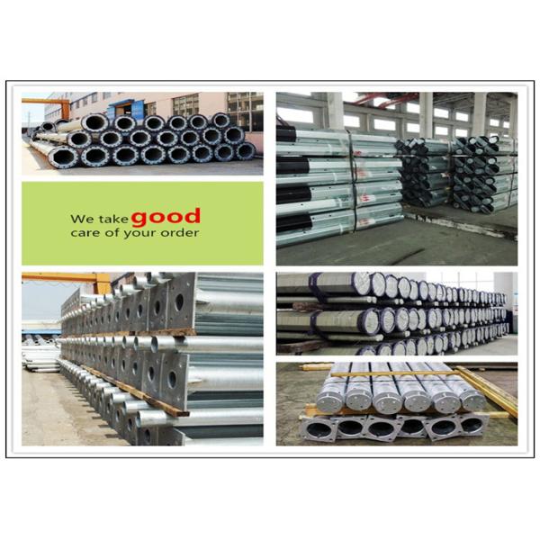 освещение Poles стальное общего назначения Поляк металла 6M до 12M с алюминиевым проводником