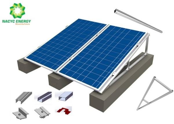 Altamente pre - resistência de oxidação montada dos suporte da inclinação do painel solar