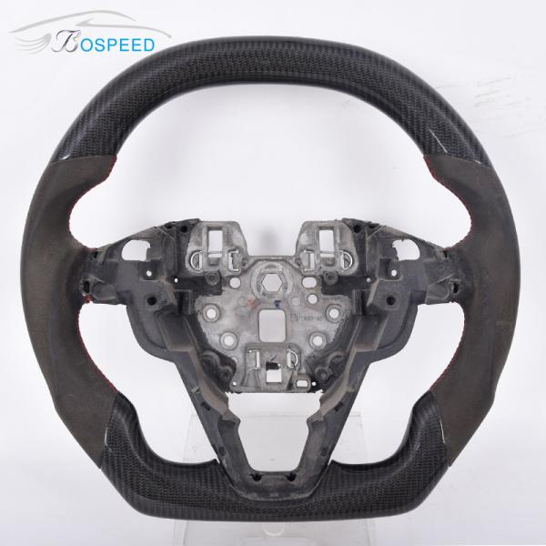 Red Stripe Custom F150 Steering Wheels Ford Alcantara 350mm