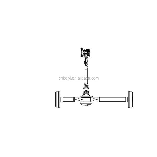 Задняя ось электромобильного трехколеса с материалом 20CrMnTi для плавной езды