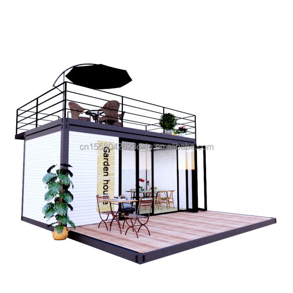 Casas de contenedores de lujo Apartamentos prefabricados modernos Villas y cabañas de madera