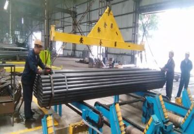 15KW Round And Square Pipe Packaging Machine / Pipe Bundling Machine