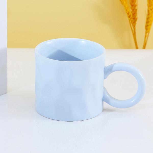 Restaurants A Grade Glazed Ceramic Coffee Porcelain Mugs With Handle