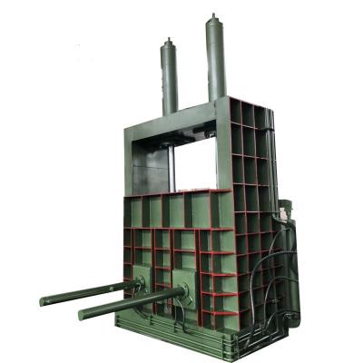 Vertical scrap metal of steel copper aluminum baler Vertical Scrap Baler Used For Soft metal Plastic Waste Paper Baling