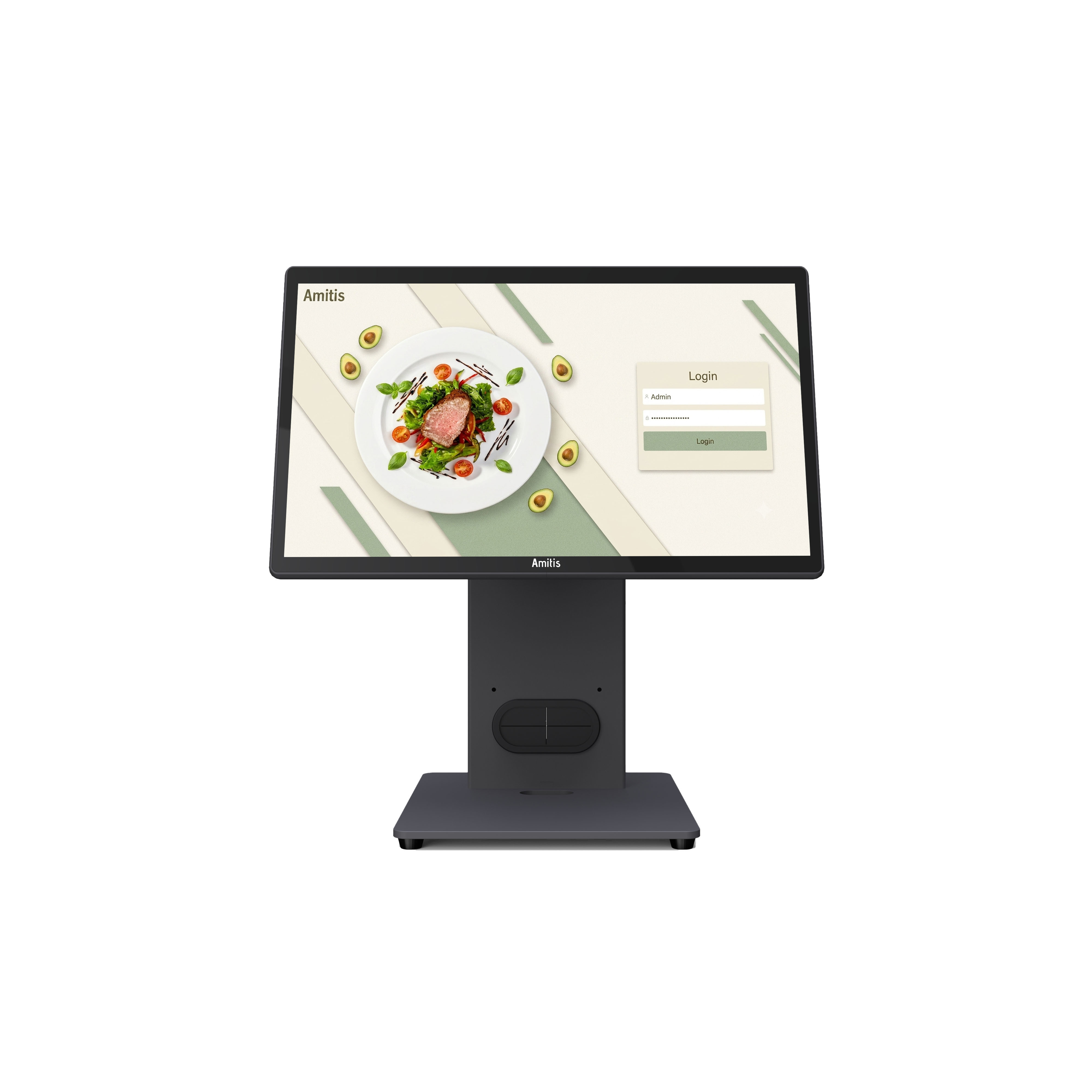 15.6 All In One POS Terminal RK3576 Intel i5 N95 Android WIN Linux Aluminum Chassis