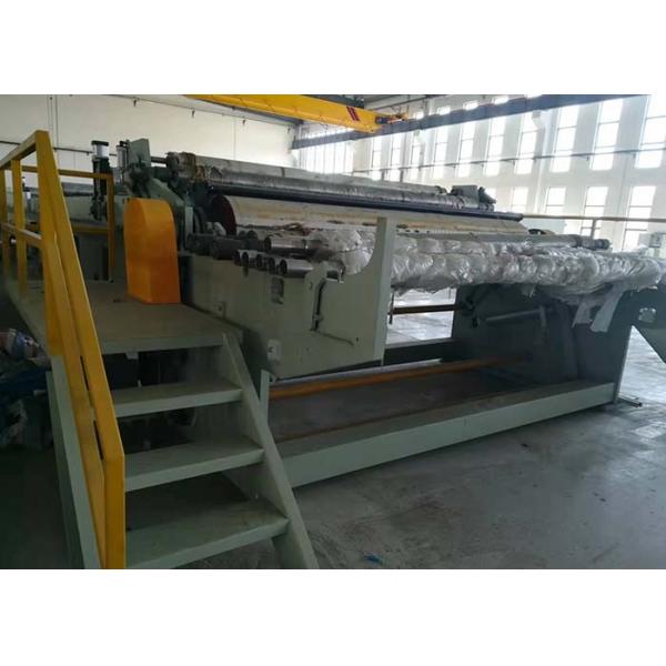 7KW Fabric Roll Slitter , Non Woven Fabric Roll Cutting Machine Horizontal