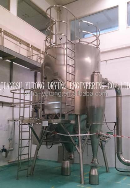 SS304/SS316L Fluidized Bed Granulator , LPG Spray Drying Equipment