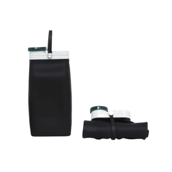 Custom Logo Collapsible Silicone Drinking Water Bottle Perfect for Business Gifts