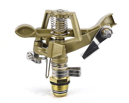 1/2'' Zinc Alloy Impact Sprinkler Heads With Spike Agriculture Garden Irrigation
