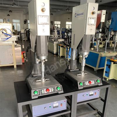 Hansweld Sonotrode Automatic Ultrasonic Rotary Welding Machine For Hook Loop 15 KHz 2100MM