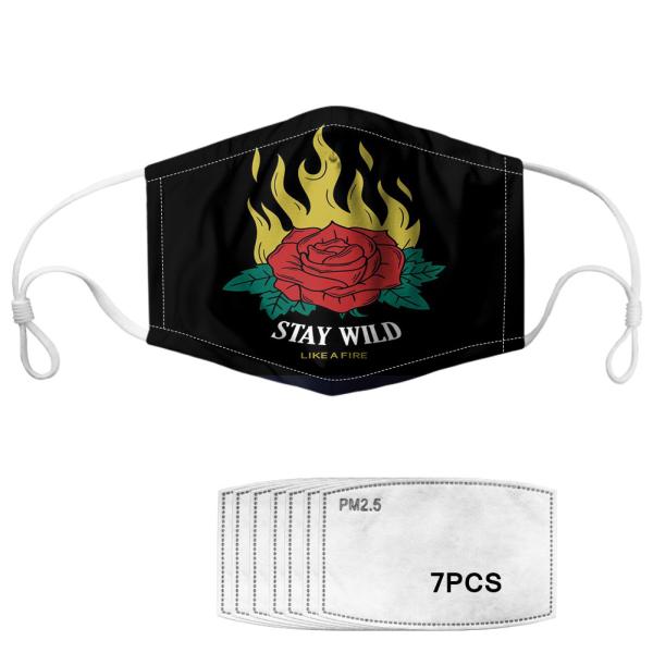Anti Dust Printed Reusable Face Mask