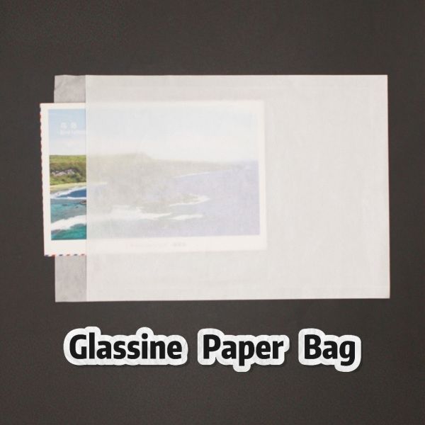 Food-Grade Glassine Paper Bag 50gsm – Greaseproof, Self-Seal, Square Bottom for Bakery