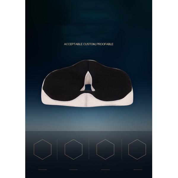 Custom Non-Slip Memory Foam Cotton Seat Cushion Pillow for Pressure Relief Anti-Static