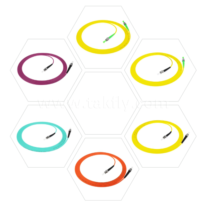 ST-ST Simplex & Duplex Fiber Optic Patch Cord – SM/MM, for Optical Network Interconnection