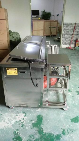 banho ultrassônico do líquido de limpeza do instrumento 108L médico com cesta de aço inoxidável