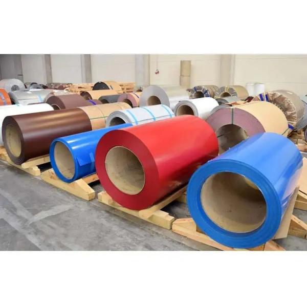 o zinco de aço galvanizado 0.1-2mm da bobina de PPGI revestiu o alongamento 20-25% 275g/M2