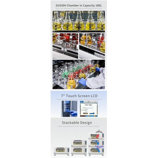 Refrigerated Orbital Laboratory Incubator Shaker ST-205R