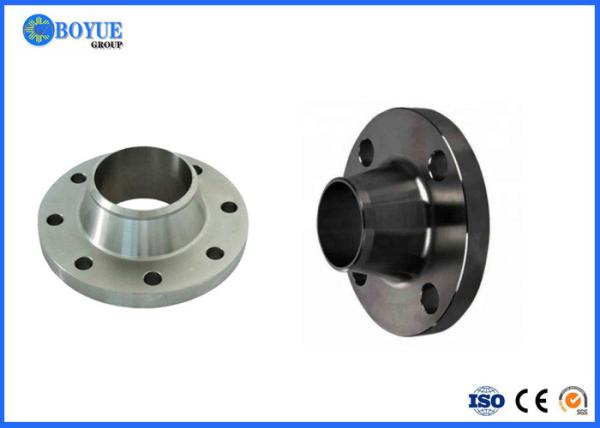 Forged Pressure Large Diameter Steel Flanges , Forged Steel Tank Flanges DIN Size 2-24