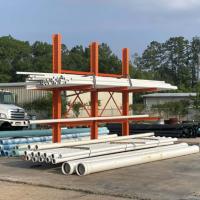 Industrial Cantilever Rack for Warehouse Storage Up to 10000 lbs