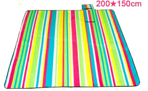 Outdoor Waterproof Beach Picnic Mat , Tear Resistant Foldable Picnic Blanket