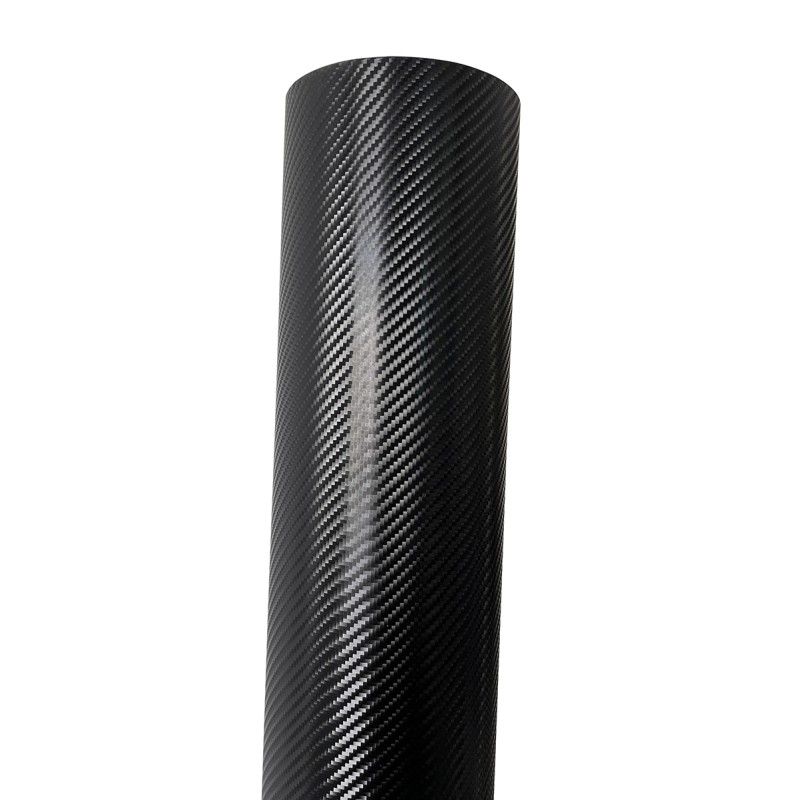 1.52 X 15m 6D Carbon Fiber Film Gold Car Paint Protection Film Over Vinyl Wrap