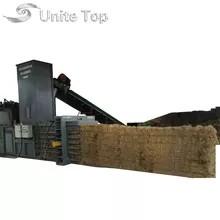Horizontal  Waste Paper Baler Machine  Modern Design  100 Tons Main Pressure