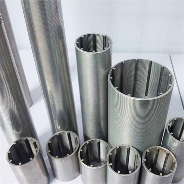 GV 2.3mm Rod Wedge Wire Screen Filter de Mesh Johnson de aço inoxidável