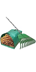 Heavy Duty Home and Yard Waste Bag 48-Gallon Woven Polypropylene, Reusable Lawn and Leaf Garden Bag with Reinforced