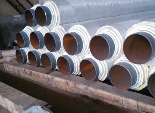 1000J Industrial Pipe Insulation Materials 300 ~ 350kg/M3 Density Fireproof