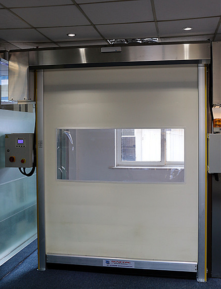 AC 220V-240V высокоскоростные дверцы для гаража, металлические дверцы для гаража