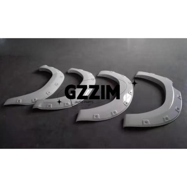 Plastic Black / White Car Fender Flare For Toyota Rocco Wheel Fender Flares